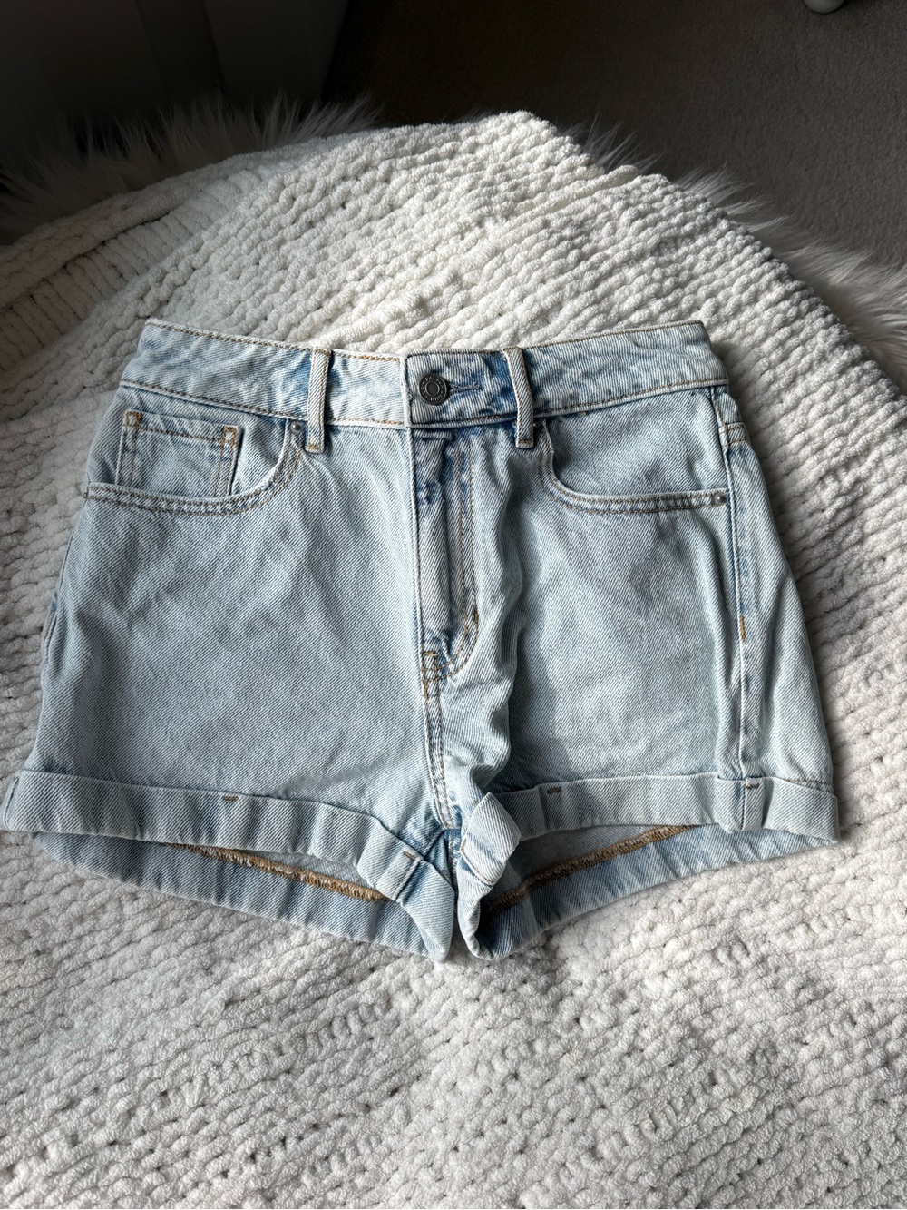 Light Wash Denim Women’s Shorts